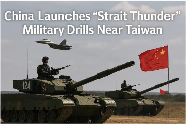 الصين تطلق مناورات عسكرية "رعد المضيق" قرب تايوان: تصاعد التوترات في منطقة آسيا والمحيط الهادئ